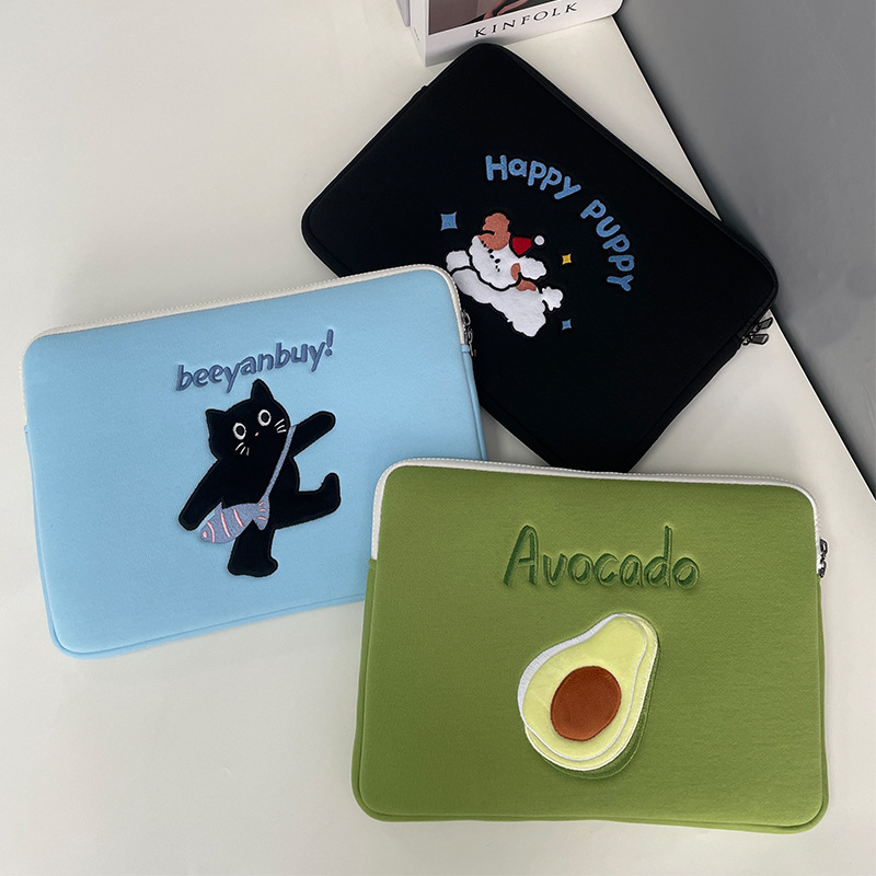 韓系刺繡ipad保護包