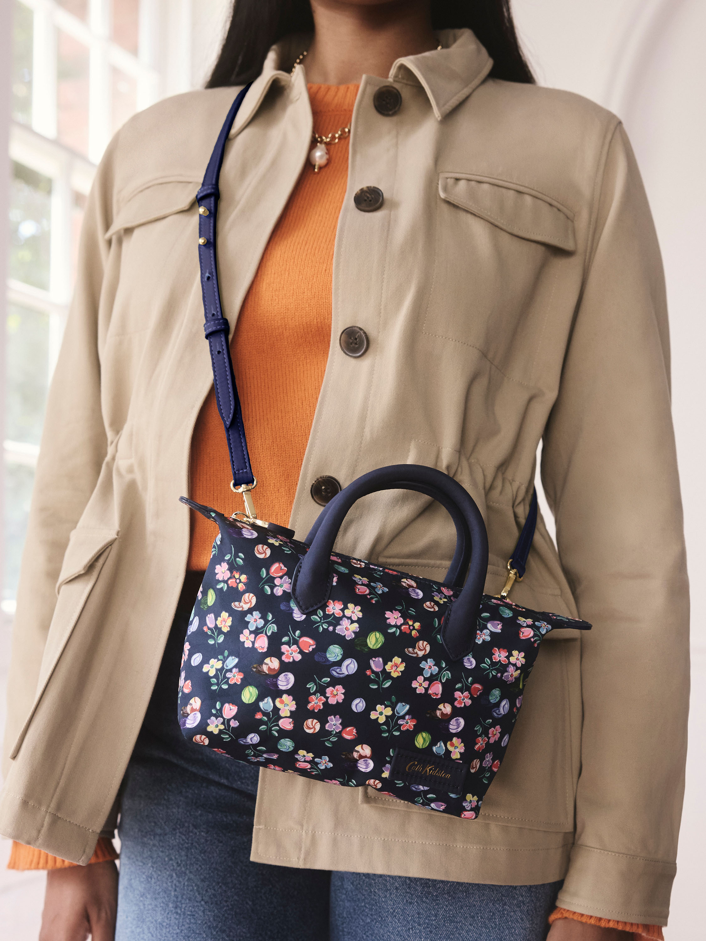 Marble Ditsy 迷你托特包