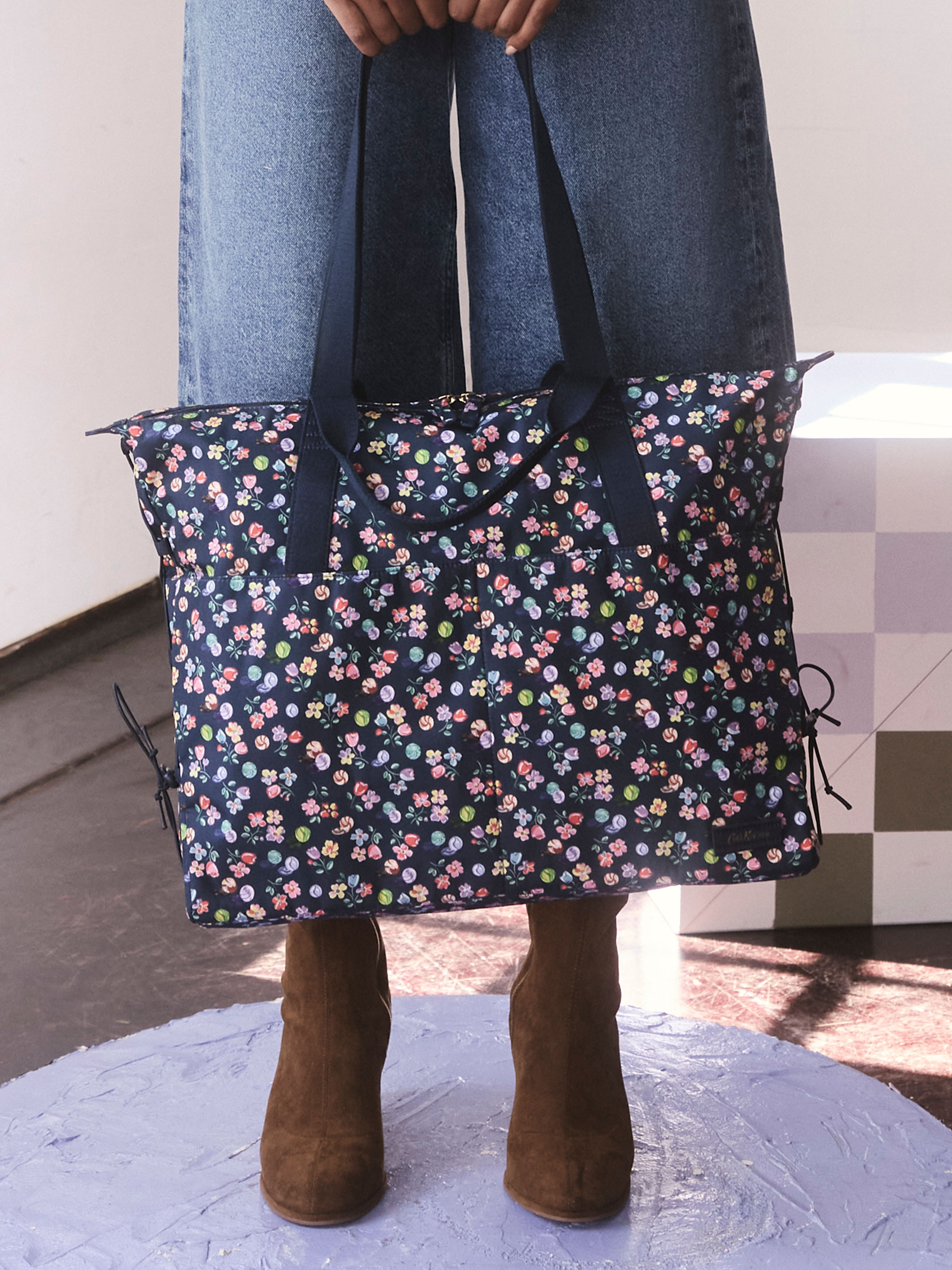 Marble Ditsy 運動手提袋