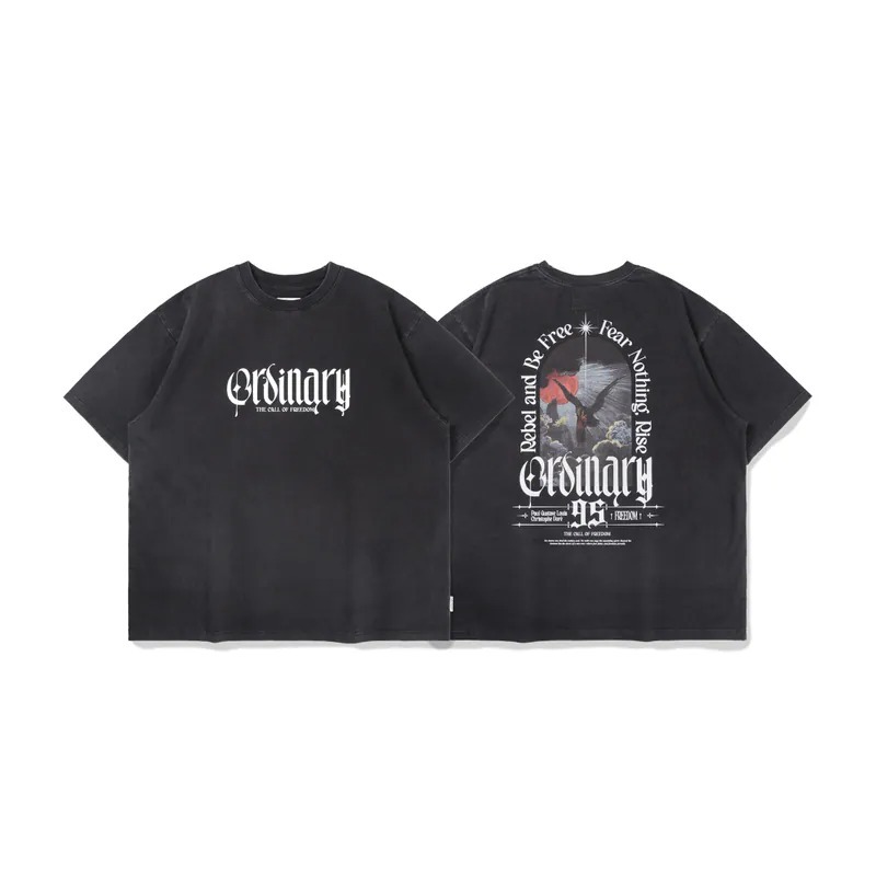 ORDINARY 浪漫主義水洗短Tee