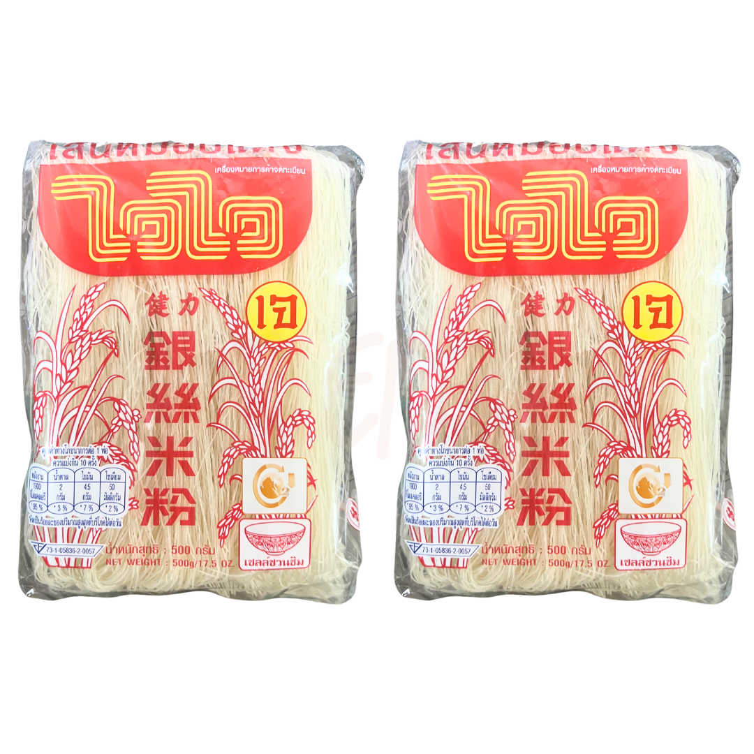泰國waiwai 銀絲米粉 500g x 2 到期日 2026-4-1