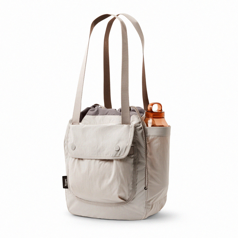 澳洲 Bellroy｜Cinch Tote 16L 適弛通勤束口單肩包 - 燕麥白