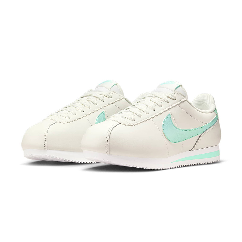 Nike Cortez 女鞋 白薄荷綠色 皮革 運動 阿甘鞋 復古 百搭 休閒鞋 DN1791-113