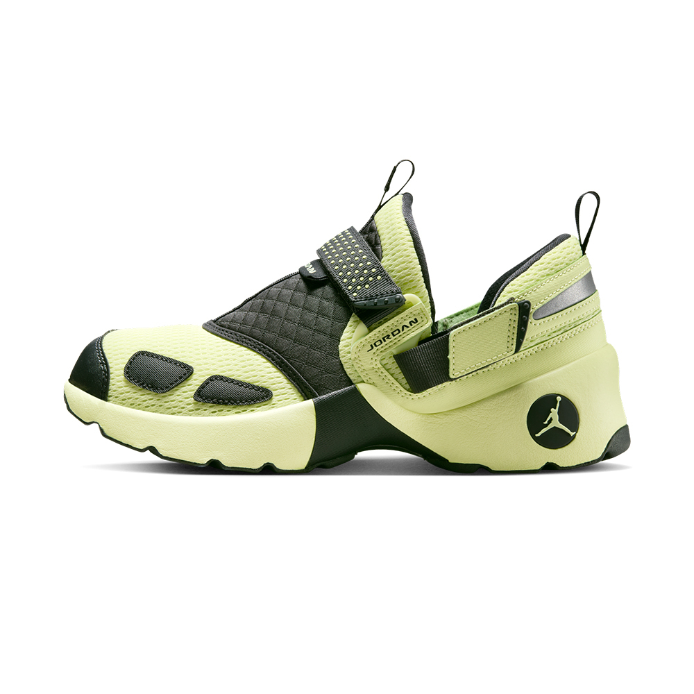 Nike Jordan Trunner LX 女鞋 淺綠黑色 透氣 網布 運動 魔鬼氈 慢跑鞋 HQ2164-302
