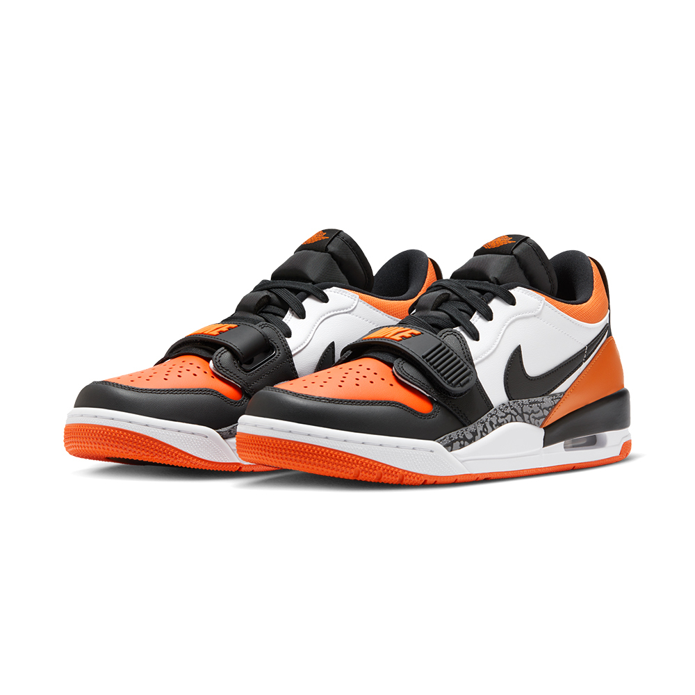 Nike Air Jordan Legacy 312 Low 男鞋 白橘黑色 爆裂紋 喬丹 休閒鞋 CD7069-118