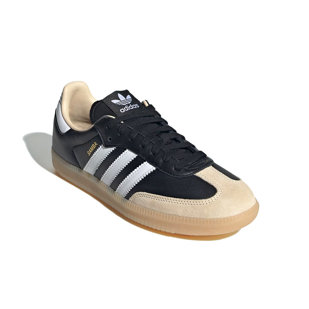 Adidas Samba OG 男鞋 女鞋 米黑色 牛奶糖底 德訓鞋 復古 百搭 休閒鞋 JS3832