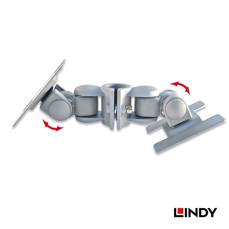 米特3C數位–LINDY 林帝 液晶螢幕雙背靠背短支臂 40694