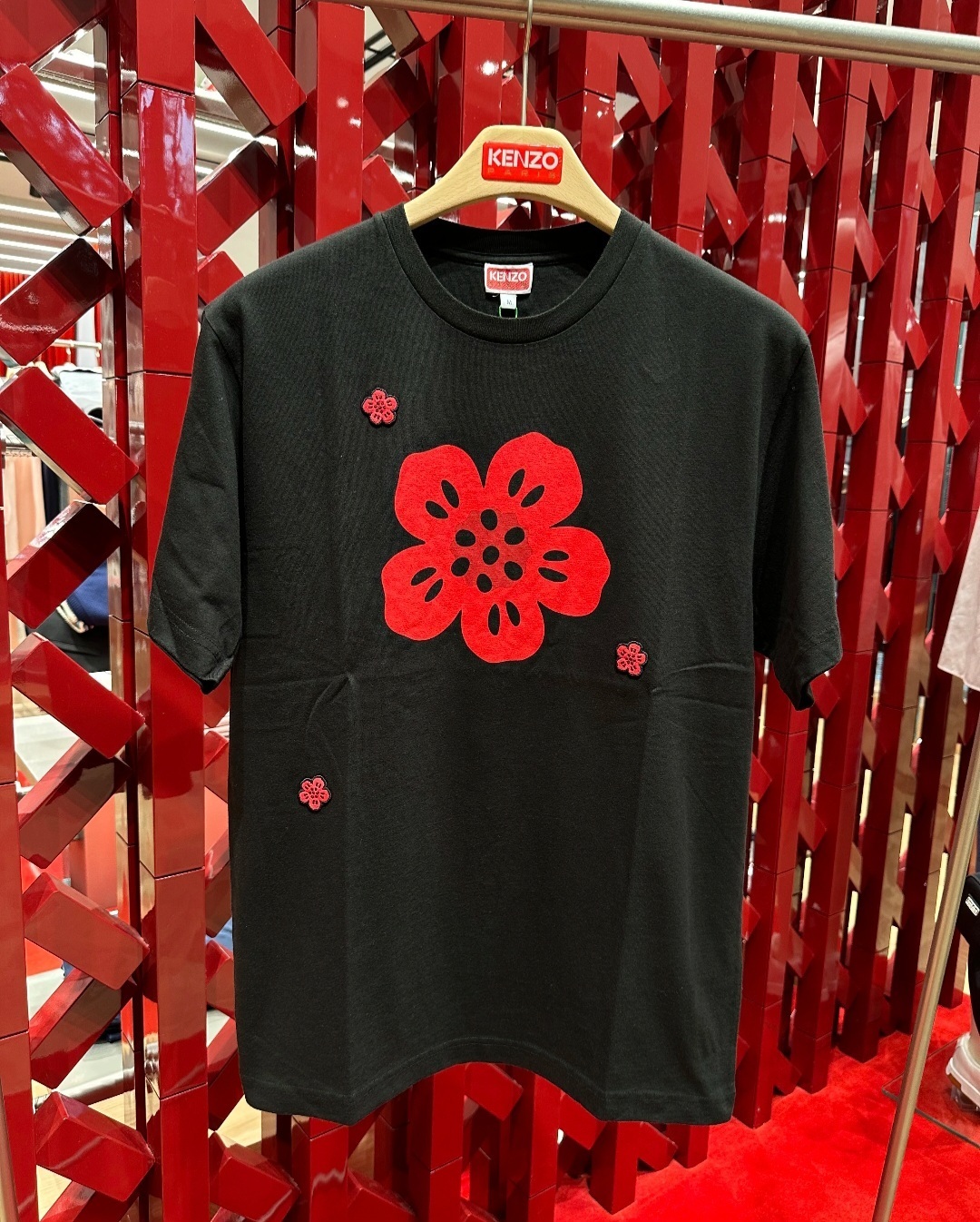 KENZO 大小海棠花 Tee