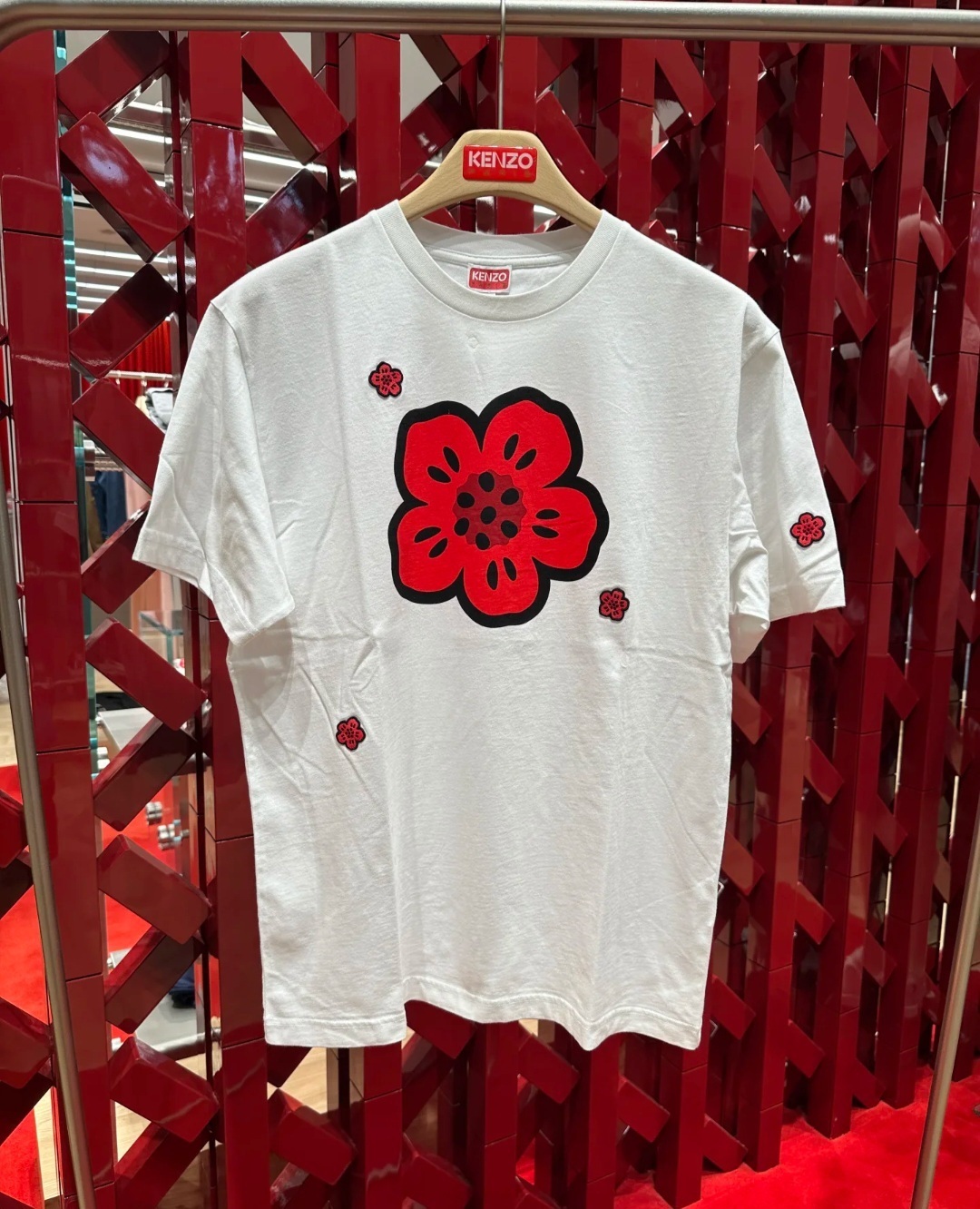 KENZO 大小海棠花 Tee