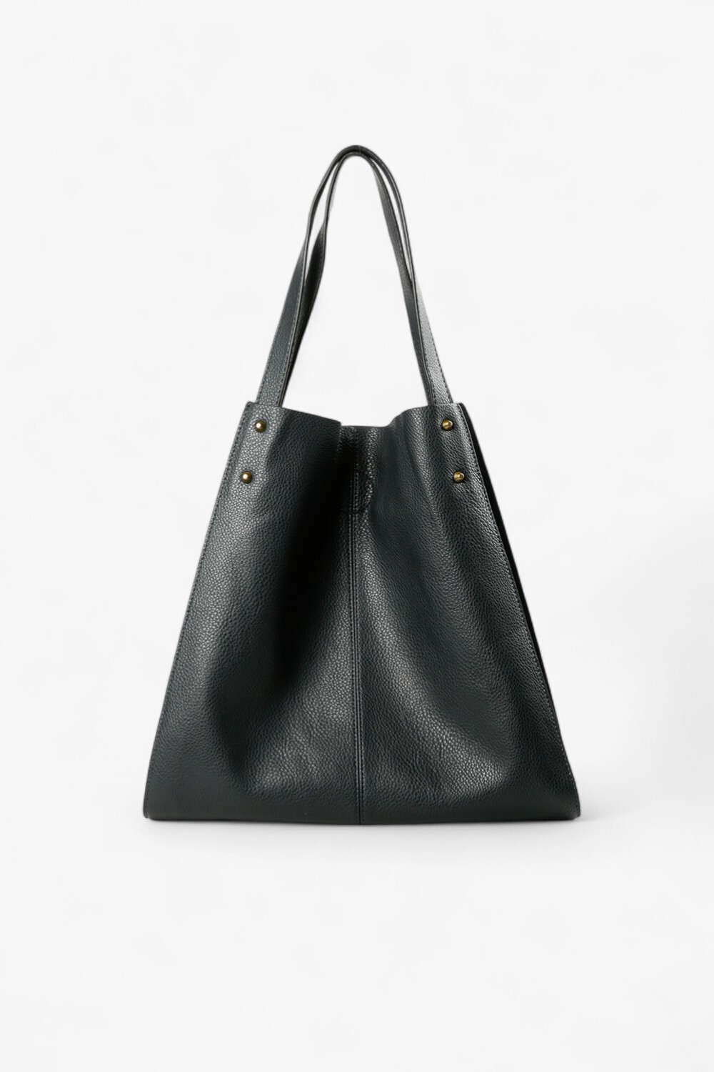 Witch 鉚釘大托特包 深藍色