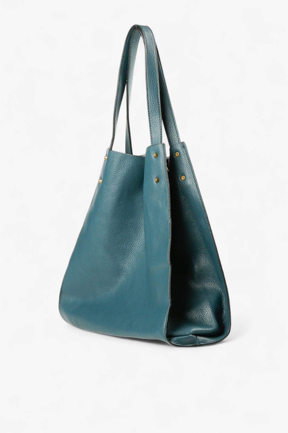 Witch 鉚釘大托特包 藍色