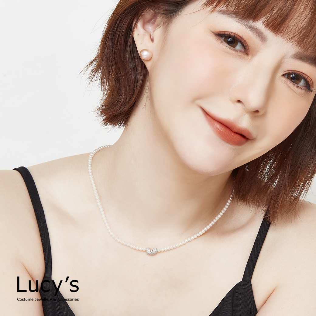 珍珠心語 項鍊 (二色) (124031/124032)