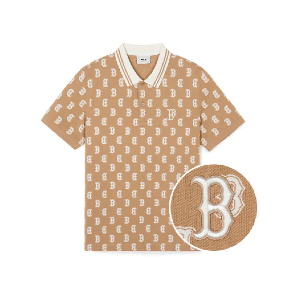 【直播】MLB LL081595 印花圓案短袖上衣