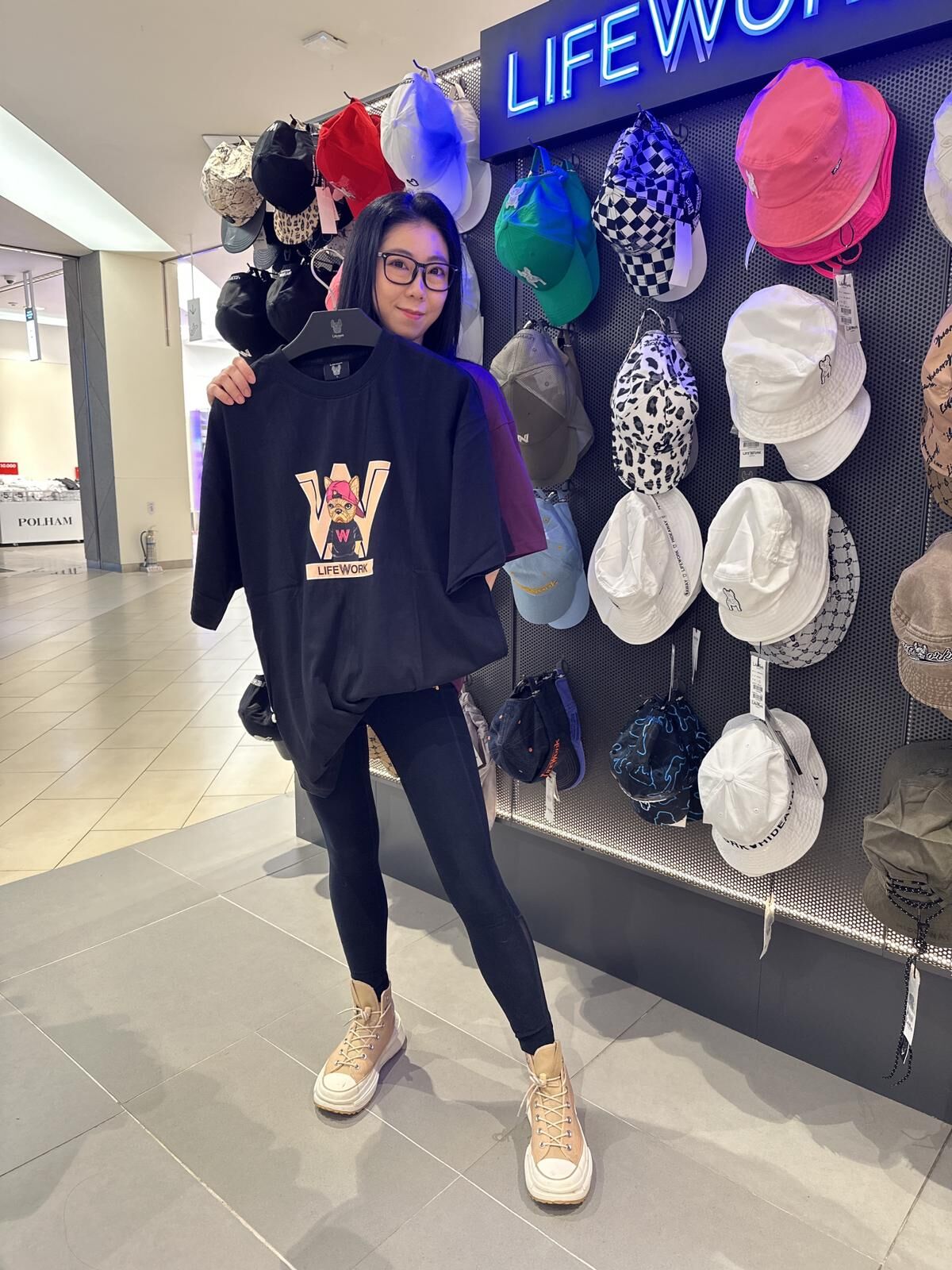 【直播】Lifework LL0815900 短袖上衣 (黑色)