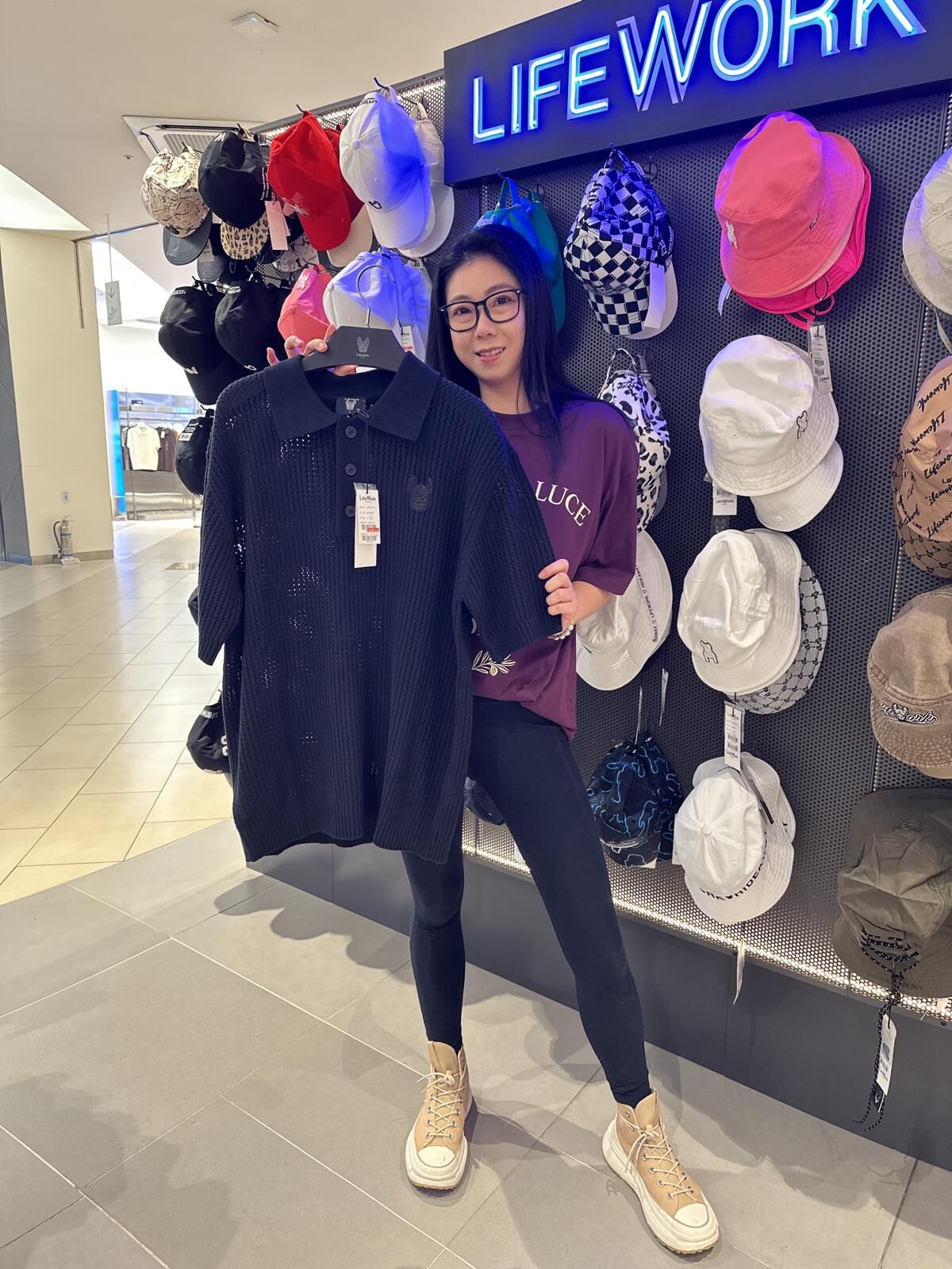 【直播】Lifework LL0815903 有領短袖休閒上衣