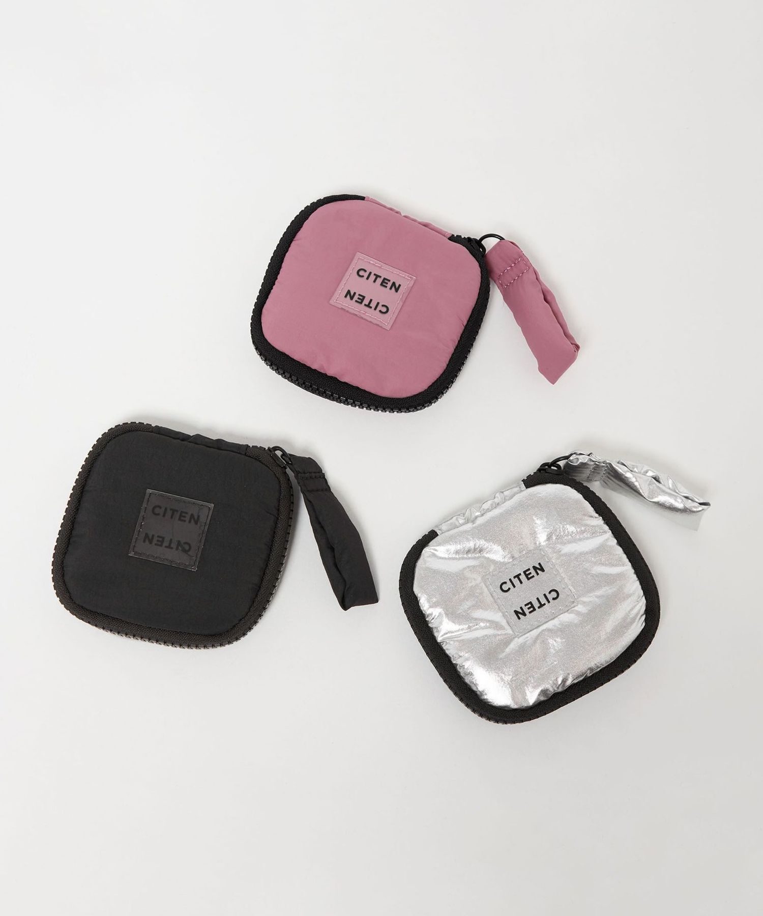 預購┃日本 CITEN 透明 LOGO 飾品 迷你 收納包 小物包