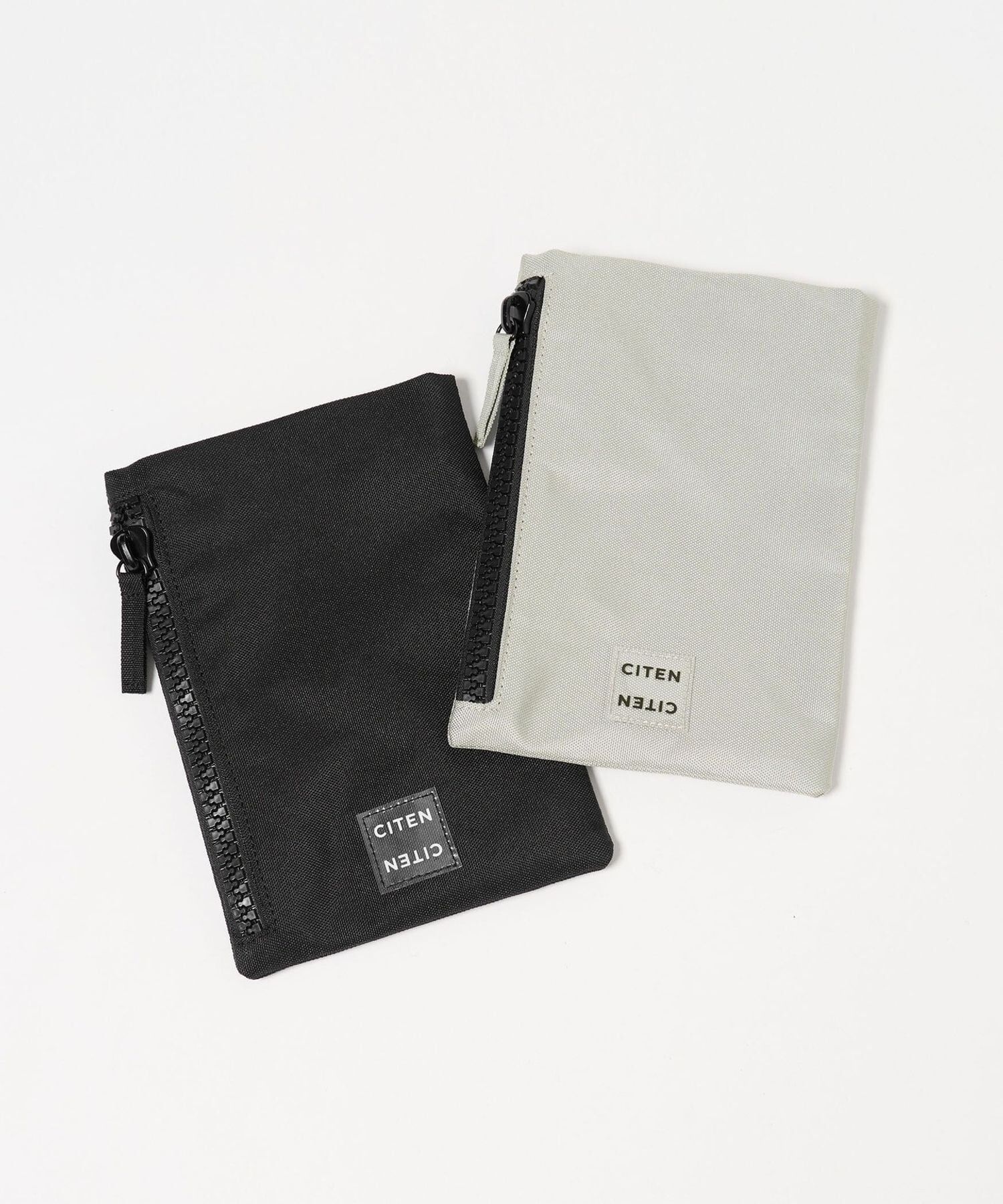 預購┃日本 CITEN 透明 LOGO 拉鍊 收納 小包