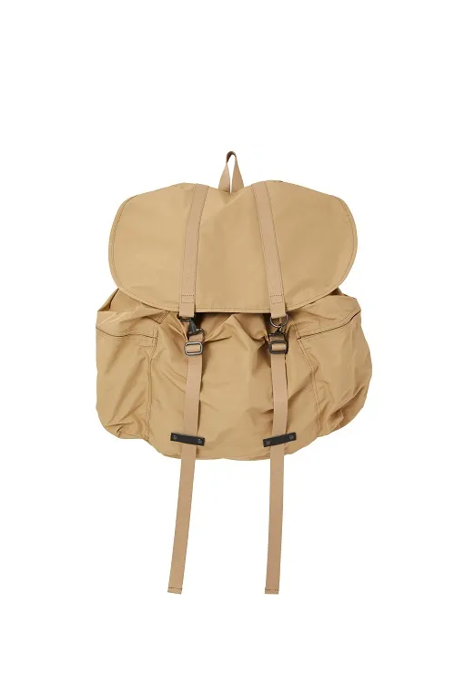 AMIACALVA GABARDINE BACKPACK XL - BEIGE