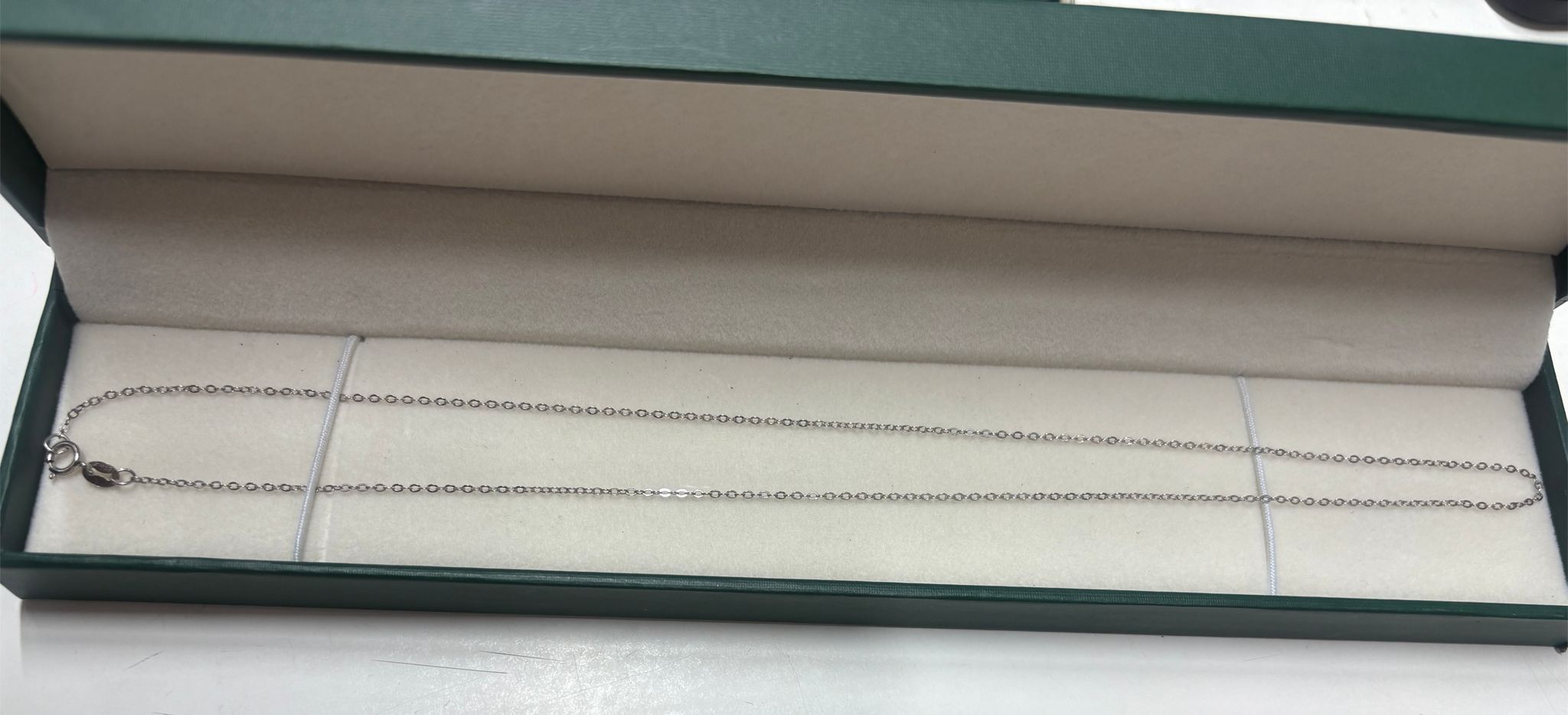 純銀頸鏈17寸長 [#SQ25082803]