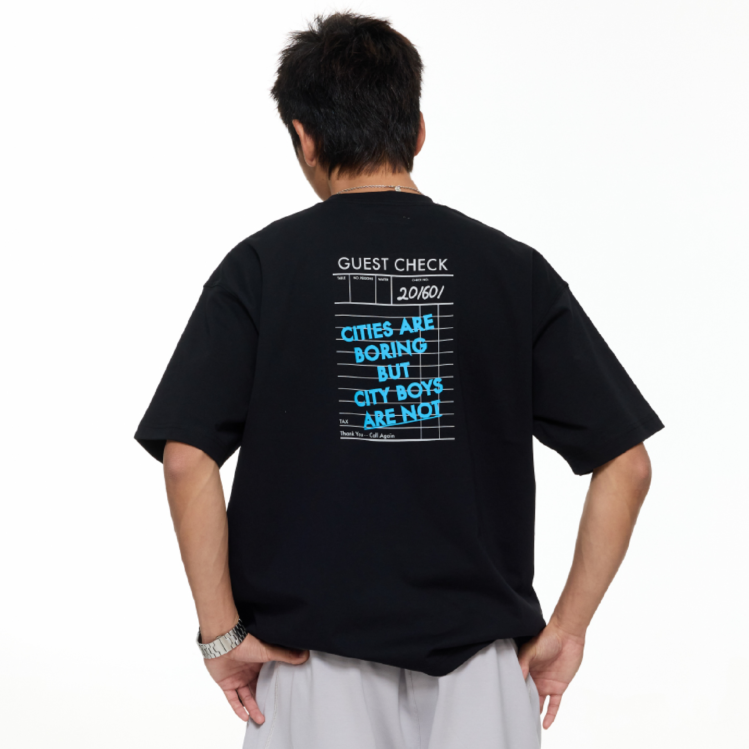 PIN SKTBS Sorona® Check Print Tee 支票印花短Tee [P-T34]