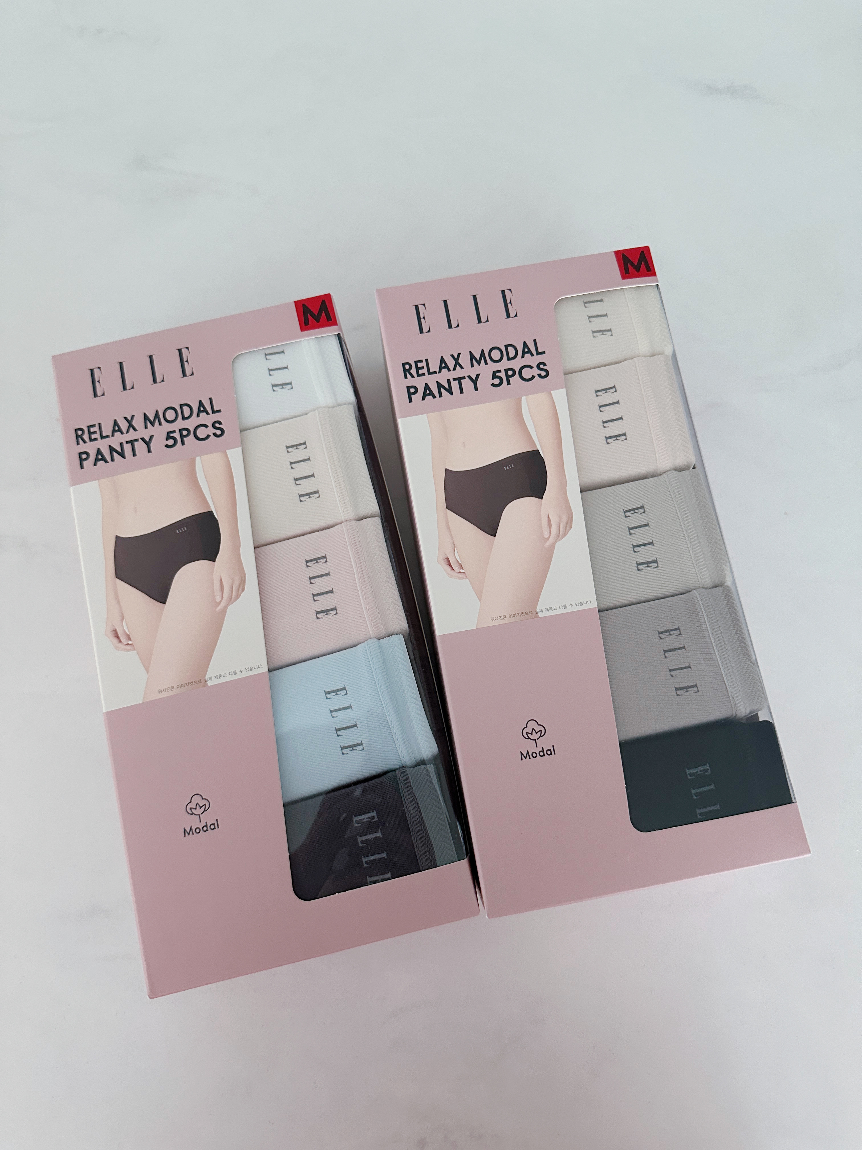 <韓國限時代購> ELLE RELAX MODAL PANTY 5PCS