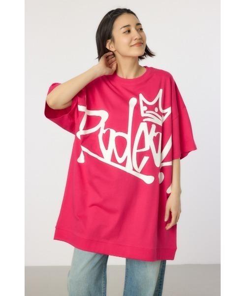 RODEO CROWNS BIG SIGN LOGO T-shirt