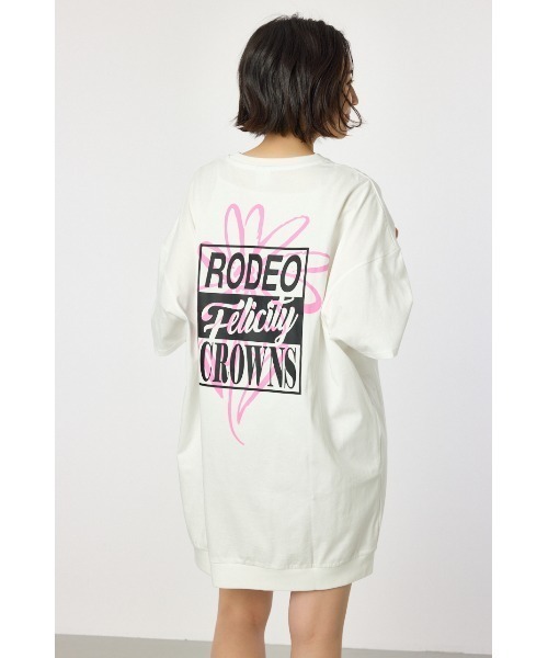 RODEO CROWNS Flower Box Logo Dress
