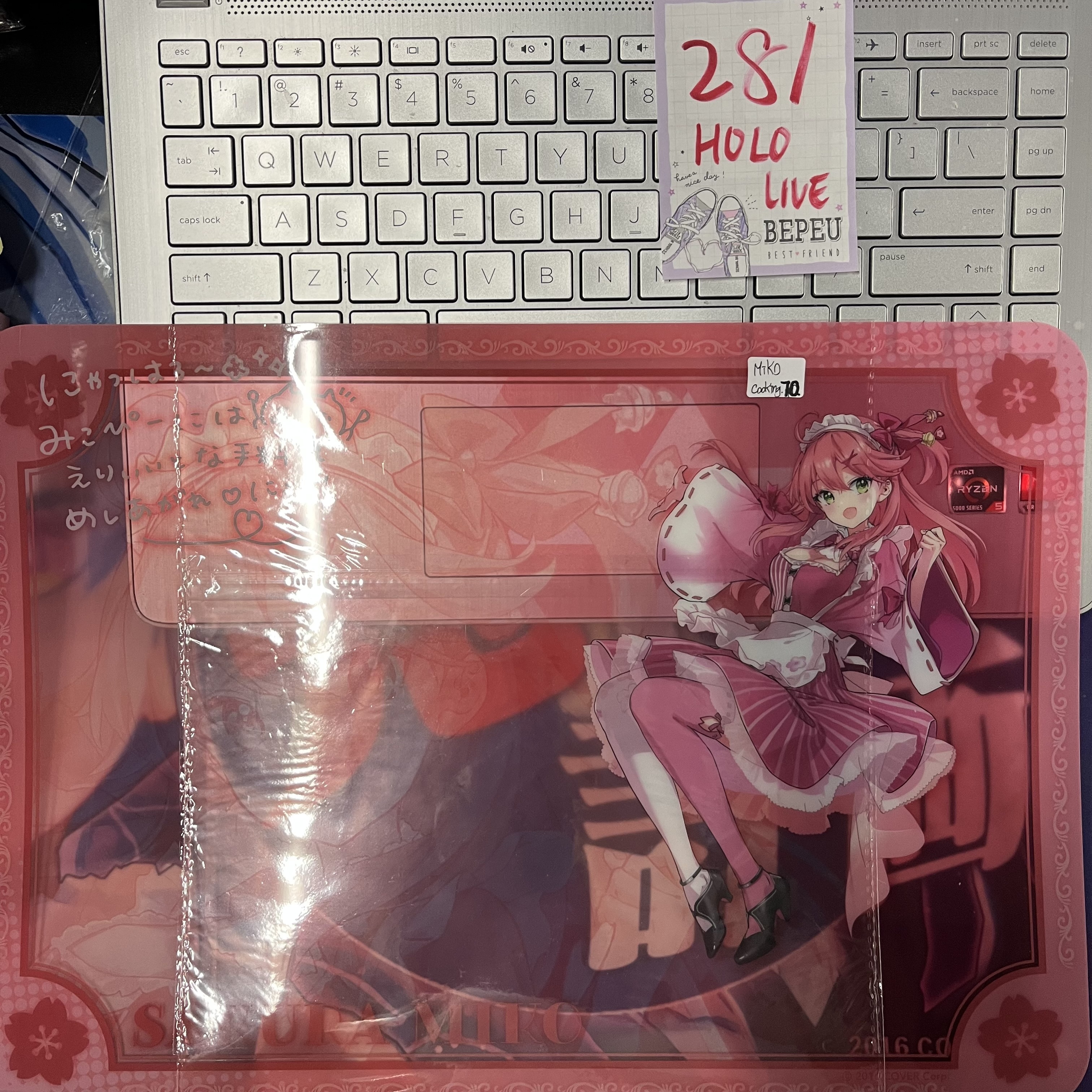 HOLOLIVE MIKO COOKING 膠墊#282