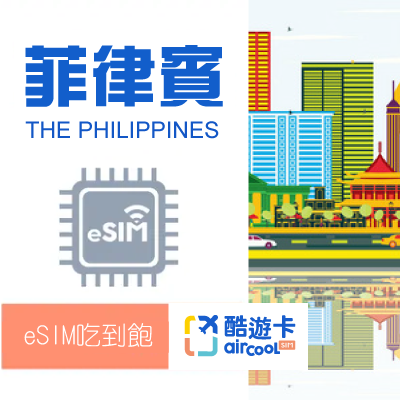 【菲律賓eSIM】吃到飽｜3-8天