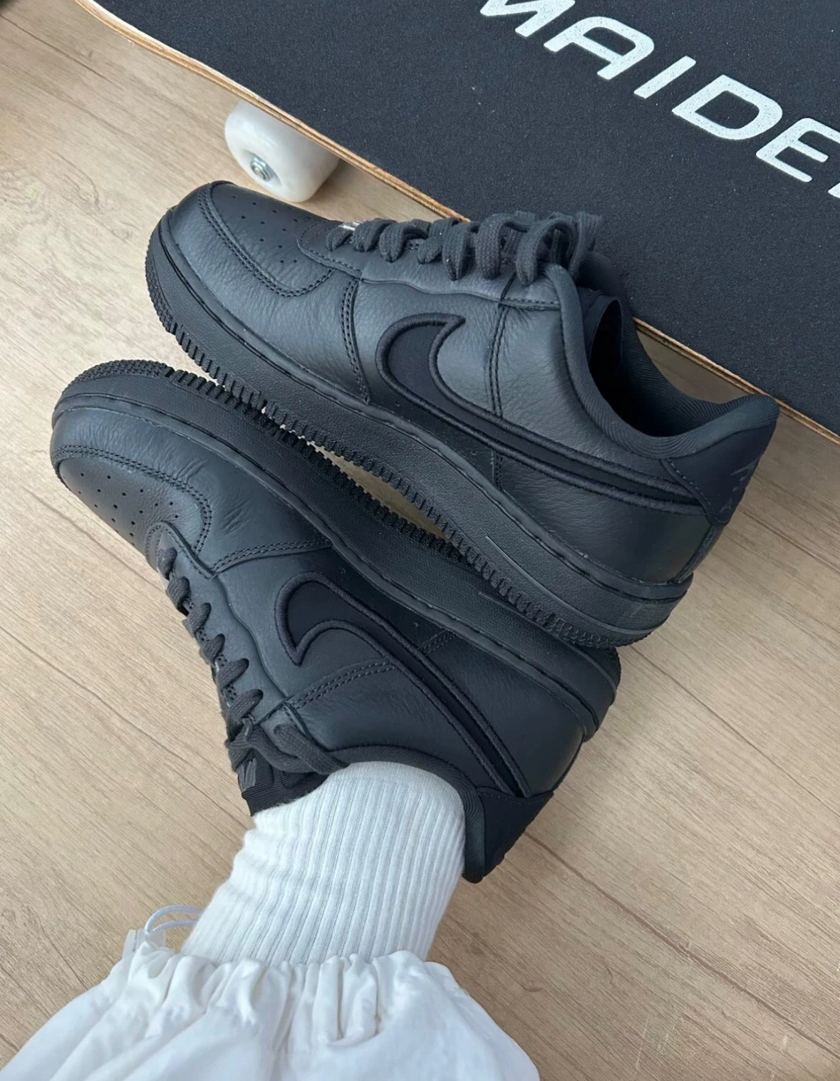 代購-Nike Air Force 1 DANCE 全黑FJ7409-001/ 全白 FJ7409-100