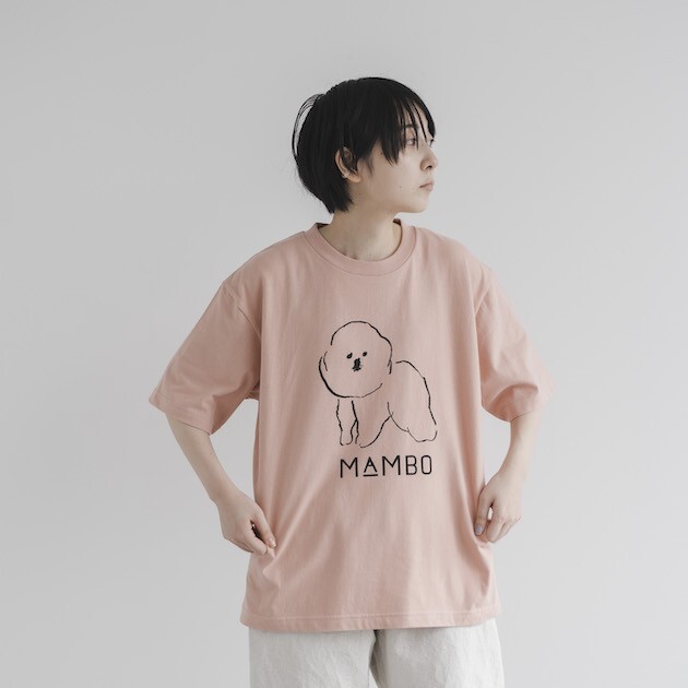 CLASKA - MAMBO 寬版T恤 STANDARD / 粉紅