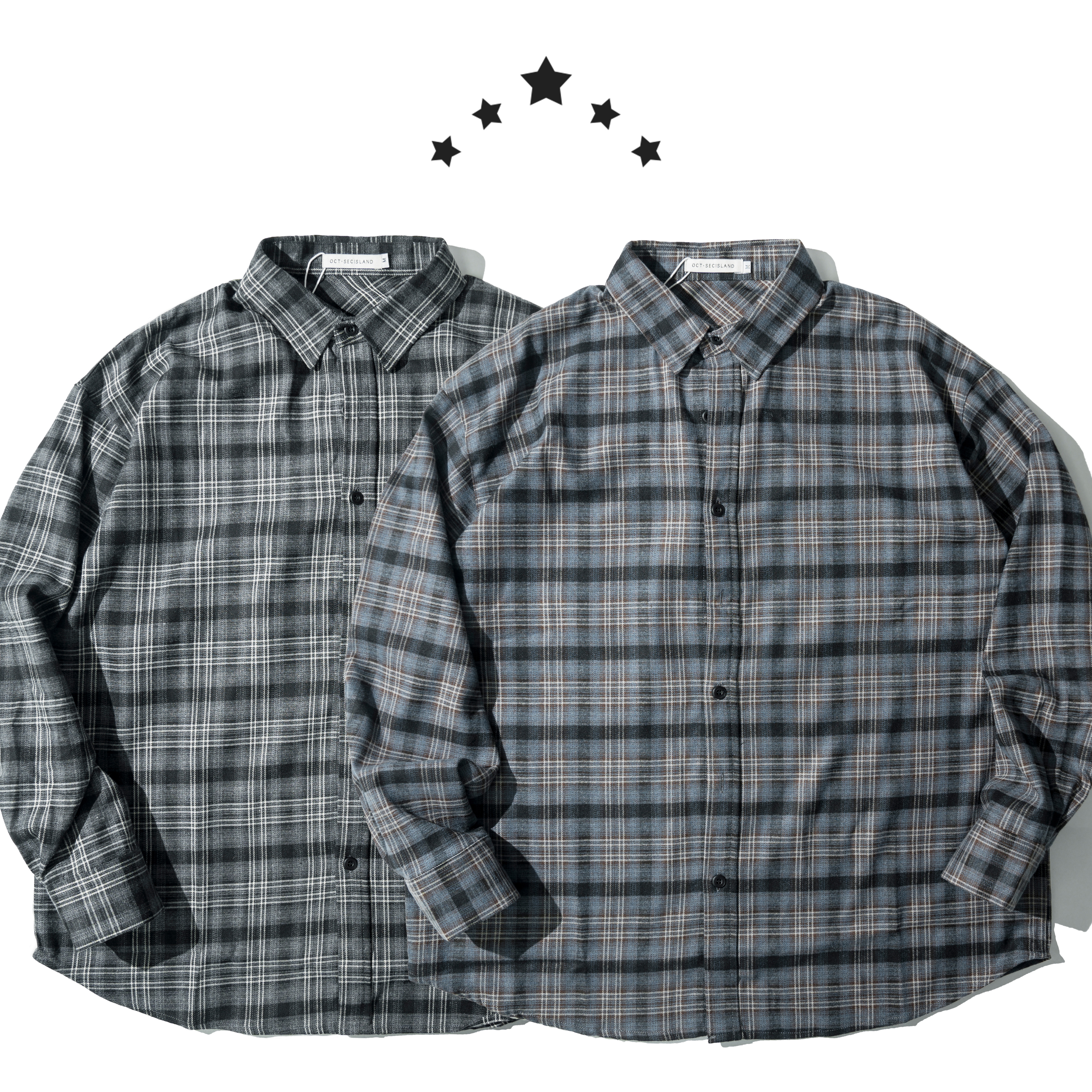 Plaid LS Shirt 格紋 長袖襯衫 [O-M45]