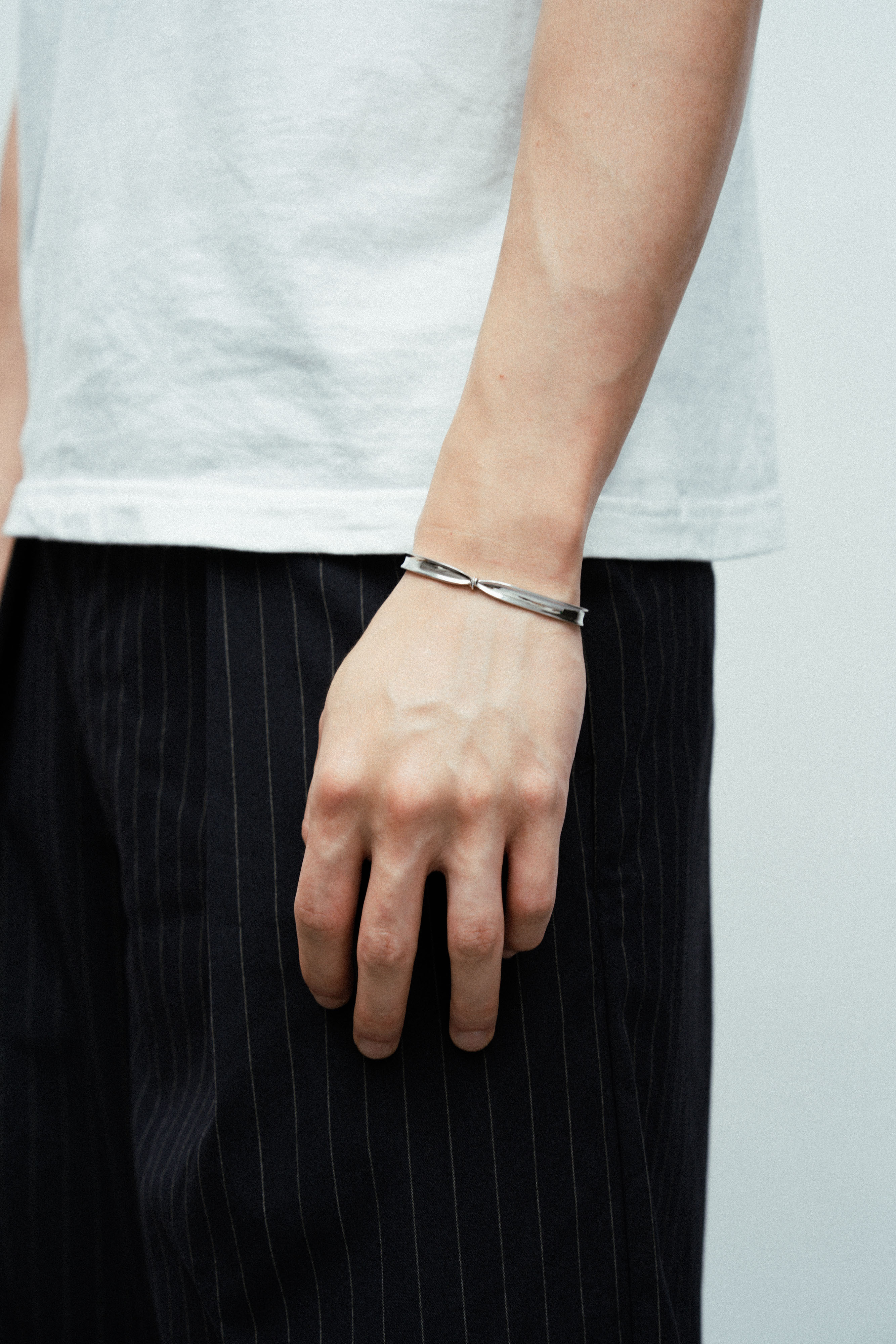 【BLUZ】純銀紋節手鐲