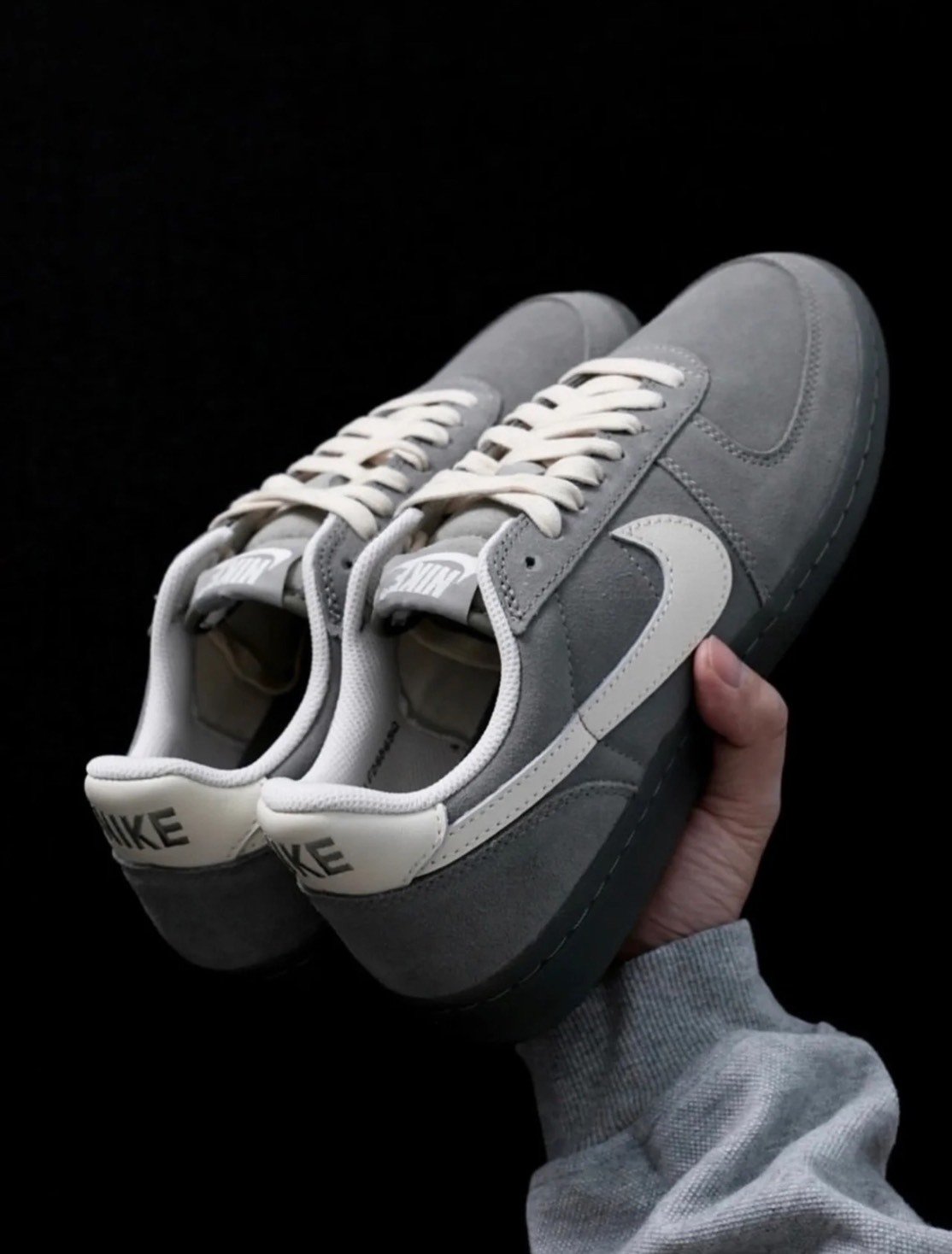 【OWN】NIKE FIELD GENERAL LTR 麂皮 復古 休閒 球鞋 德訓 平底 不分男女 灰米 IF0666-300