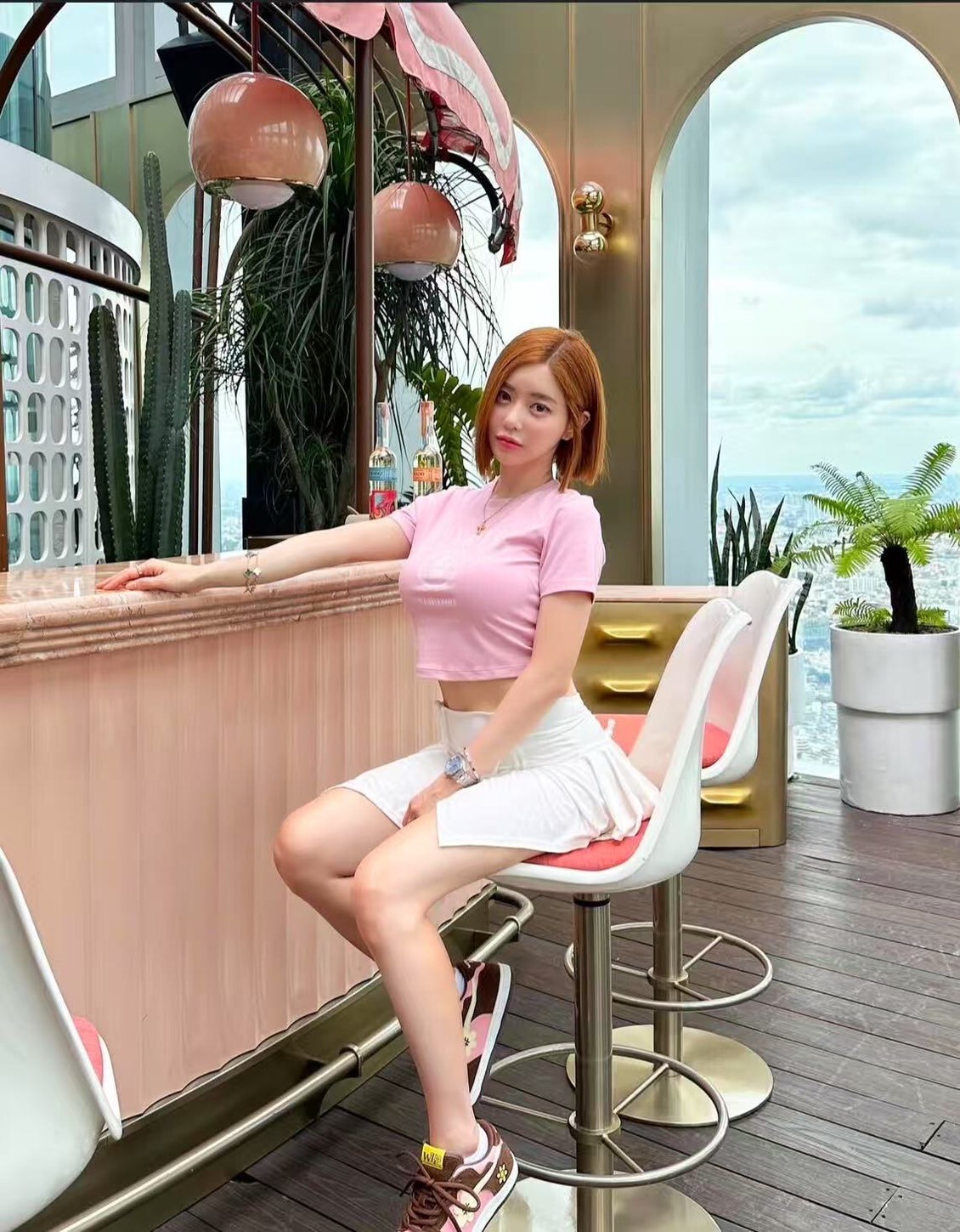 WATER THE PLANT 草莓焦糖配色 刺繡小花鞋 WTP Candy