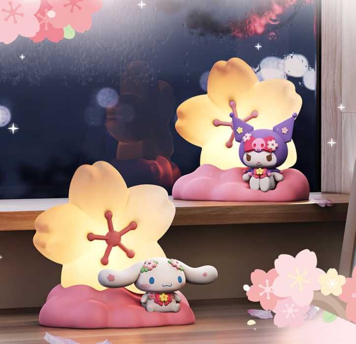 玉桂狗Sanrio|櫻花季系列LED小夜燈飾物 擺件