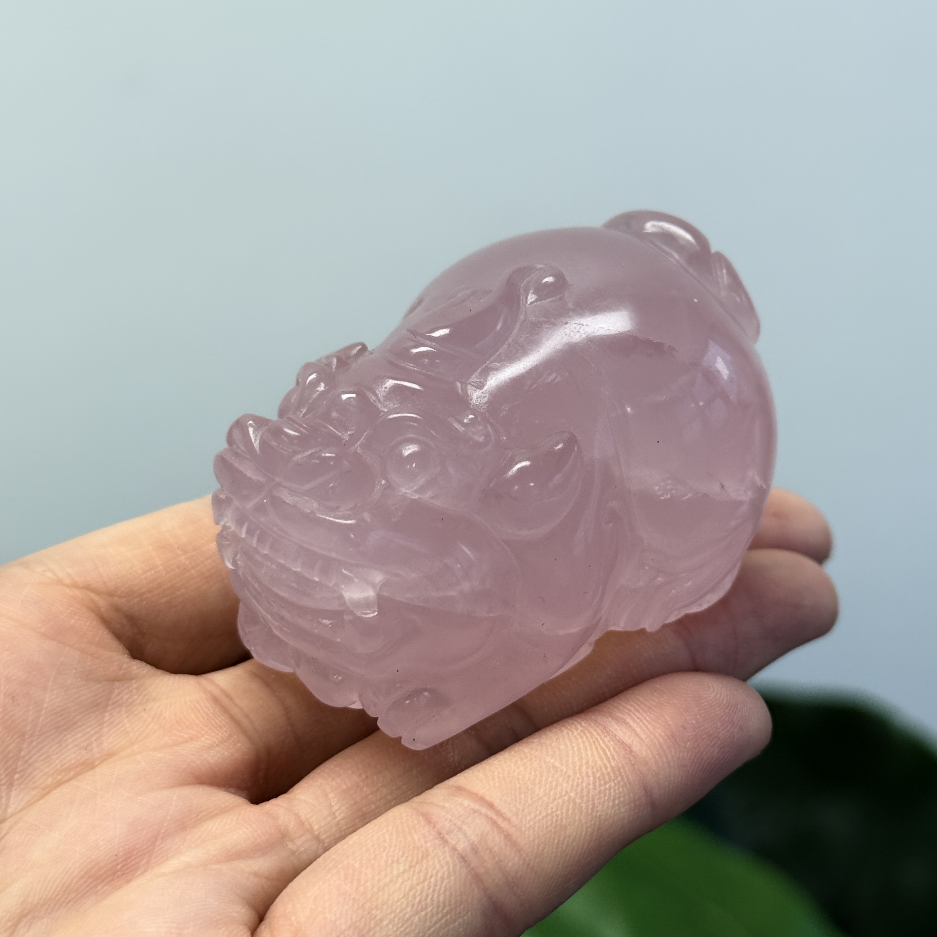 高級數粉晶貔貅  MP1682