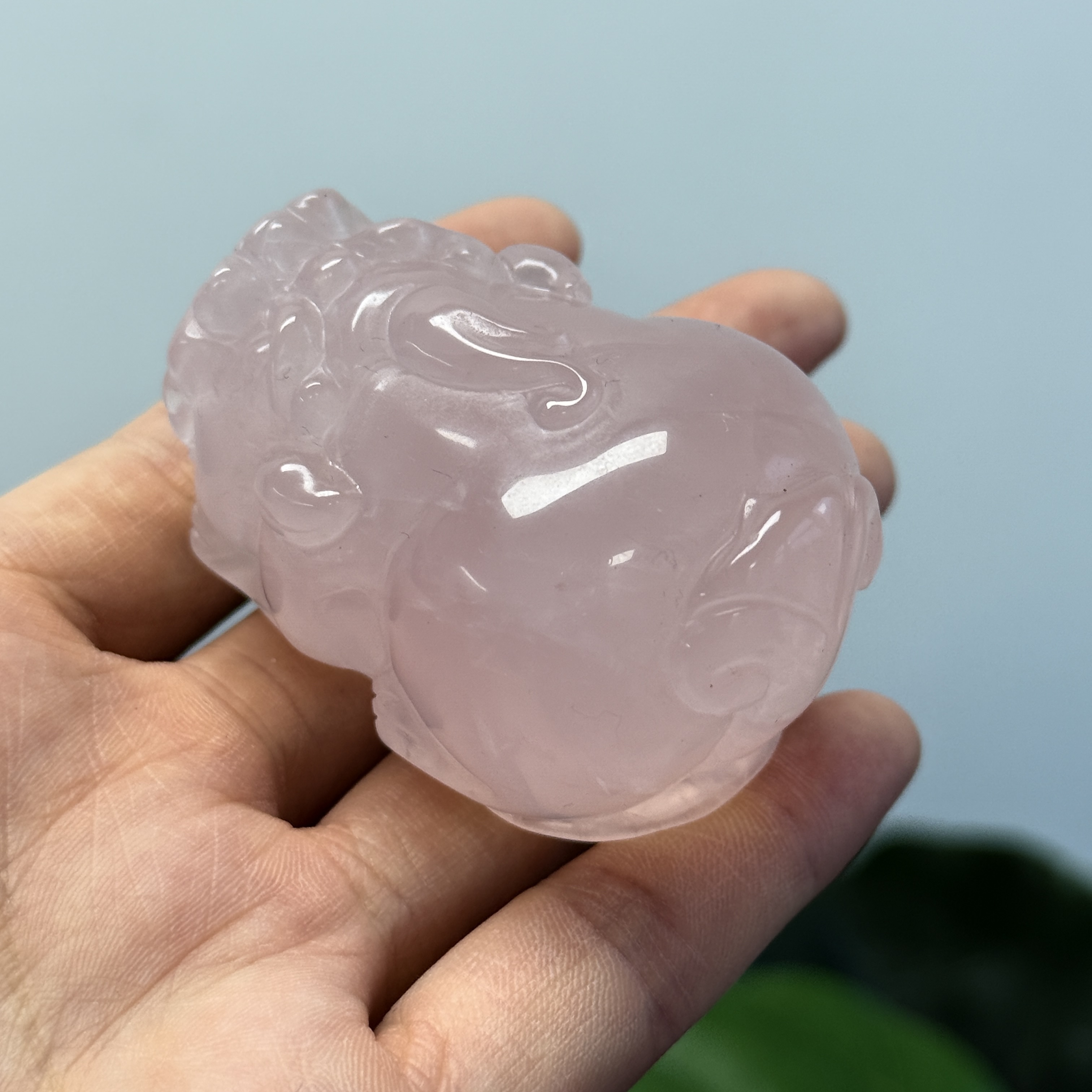 高級數粉晶貔貅  MP1684