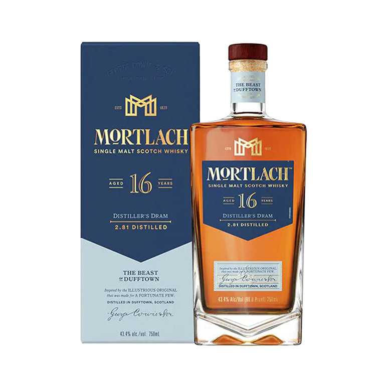 Mortlach 16 Years Old Single Malt Scotch Whisky 慕赫16年單一純麥威士忌 (深淺藍色禮盒)