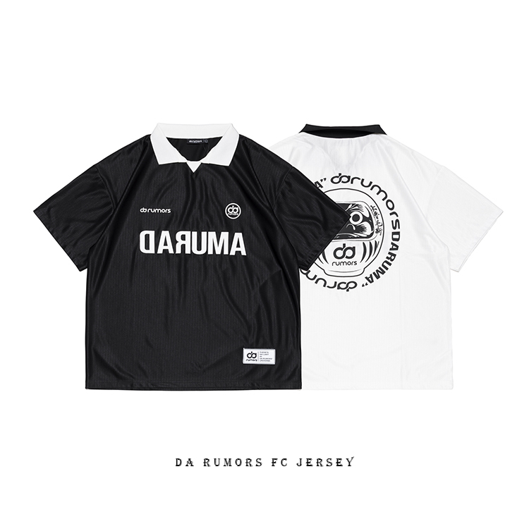 DARUMA 25"FC JERSEY B/W