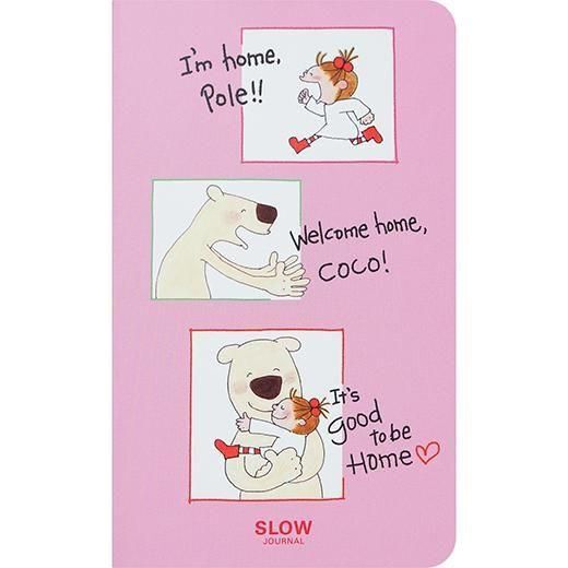 COCO醬與白熊 SLOW慢日記 A6自由日記本｜日本Greeting Life