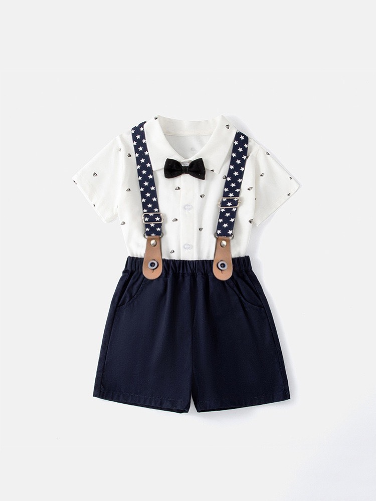 吊帶學院風套裝