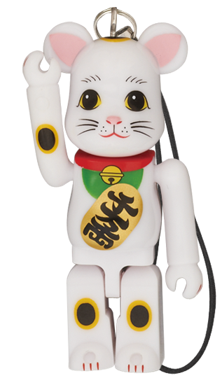 Happy BEARBRICK 招き猫 Lucky Cat 招財貓 70%