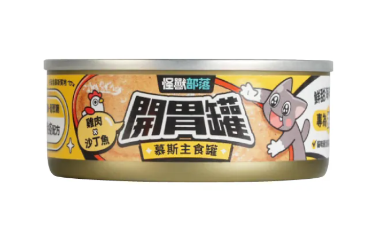 開胃慕斯主食罐-雞肉+沙丁魚 (82g)