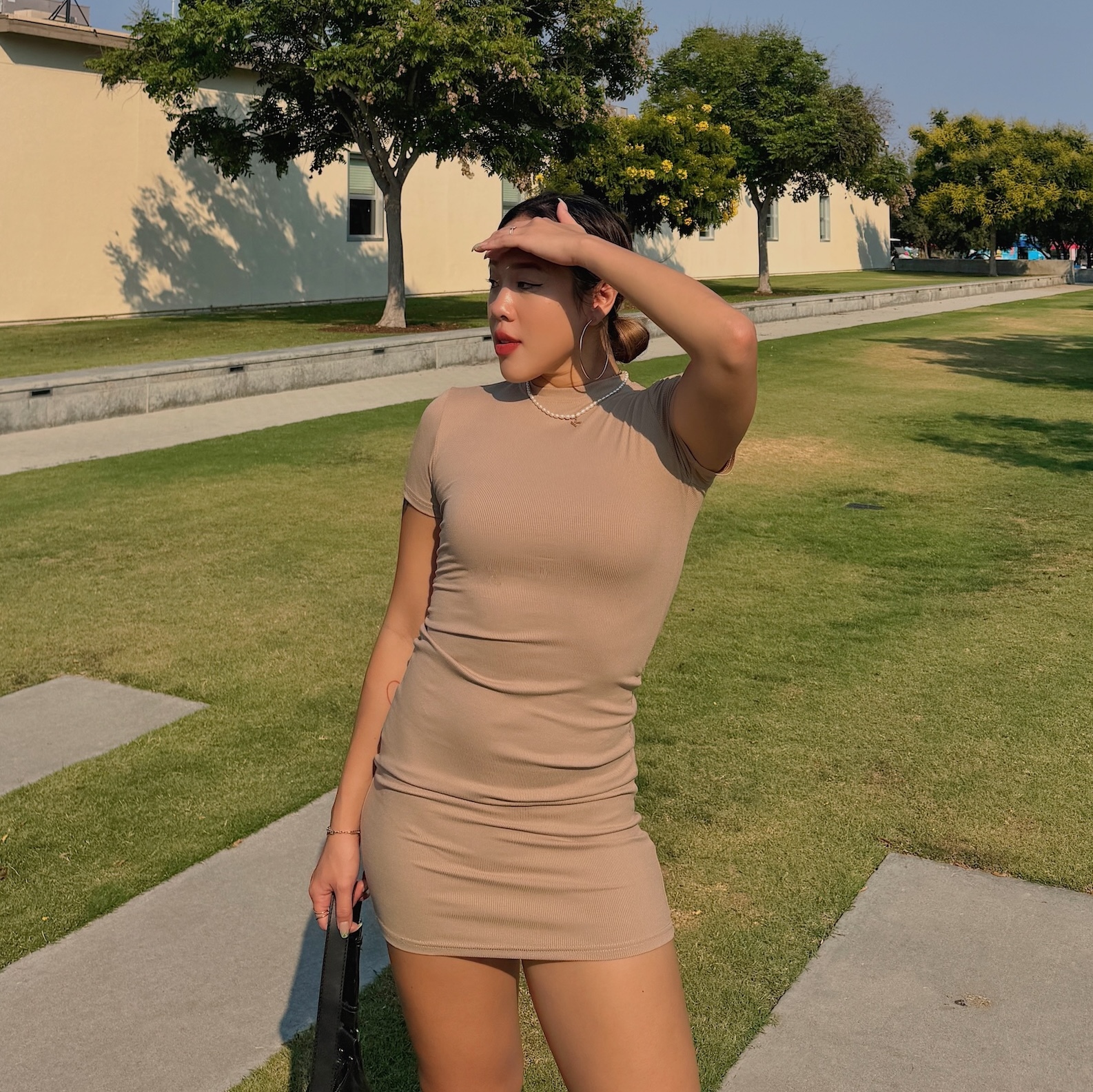 𝐑𝐢𝐛𝐅𝐥𝐞𝐱™Tee Dress-休閒百搭短袖洋裝(4色)