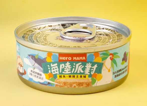 海陸派對主食罐-鰹魚雞 (80g)