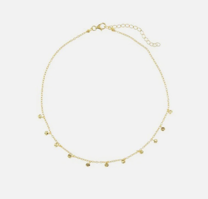 【預購】Adornia confetti choker G081554 頸鏈（gold）
