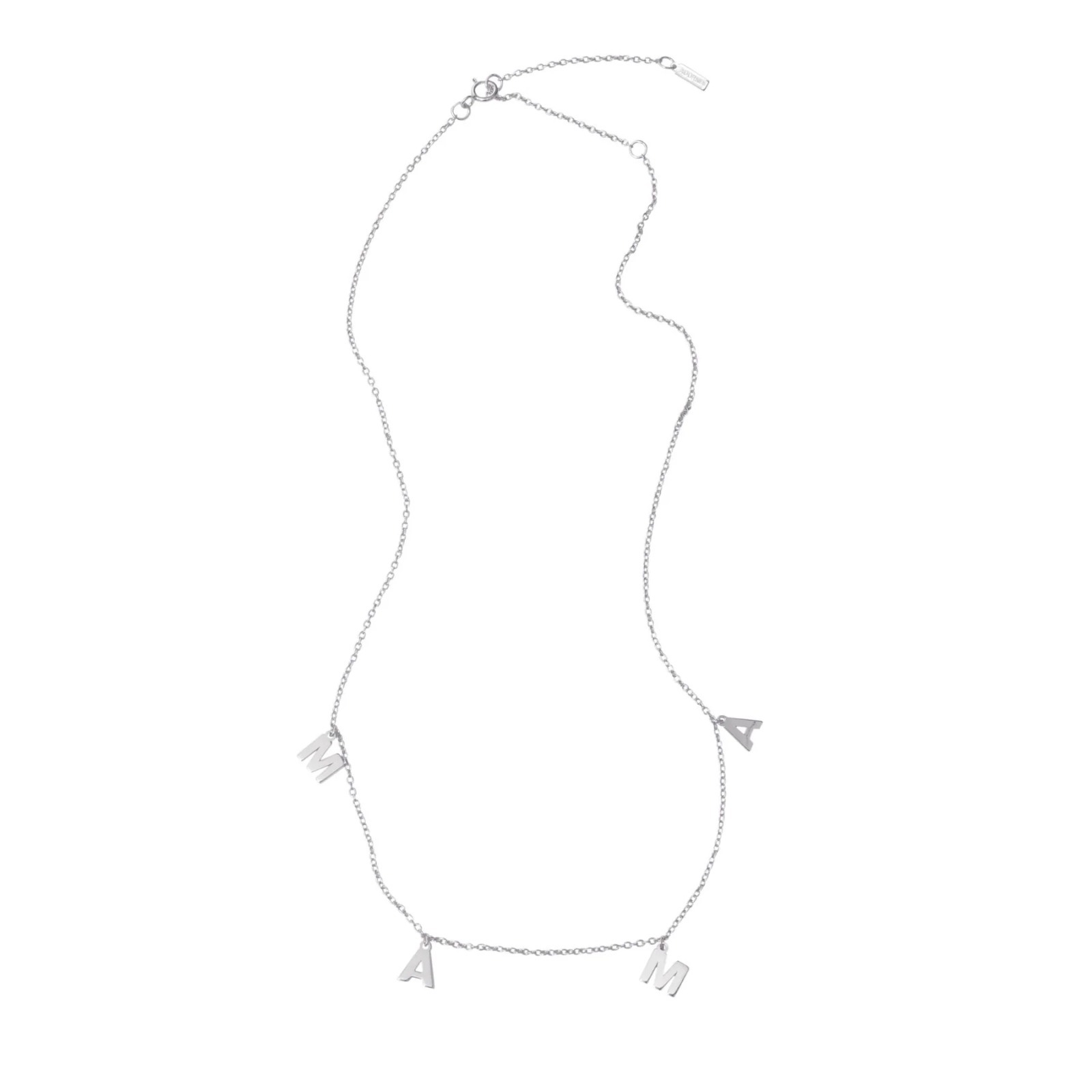 【預購】Adornia mama neckalce white rhodium G081555 頸鏈