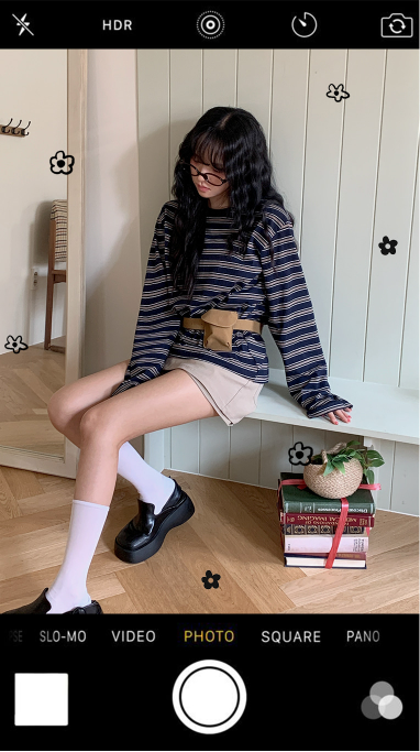 早秋預訂｜寬鬆日常條紋長袖T 恤