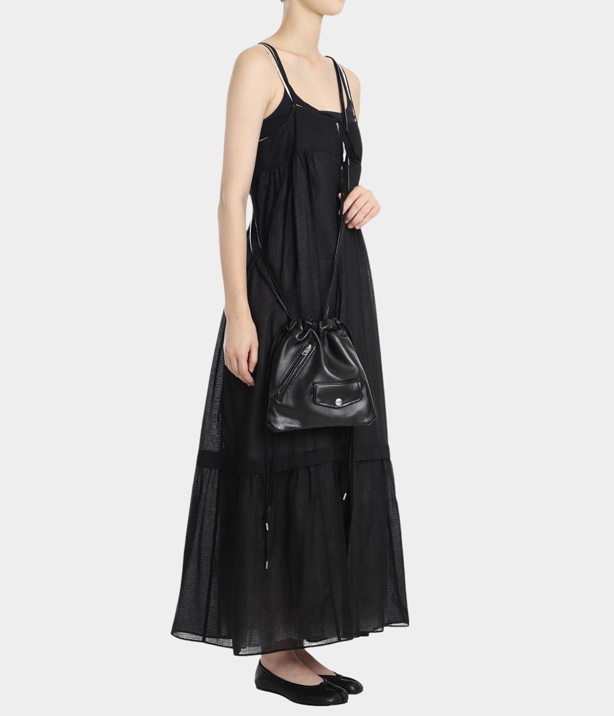 BEAUTIFUL PEOPLE / excerption riders drawstring bag